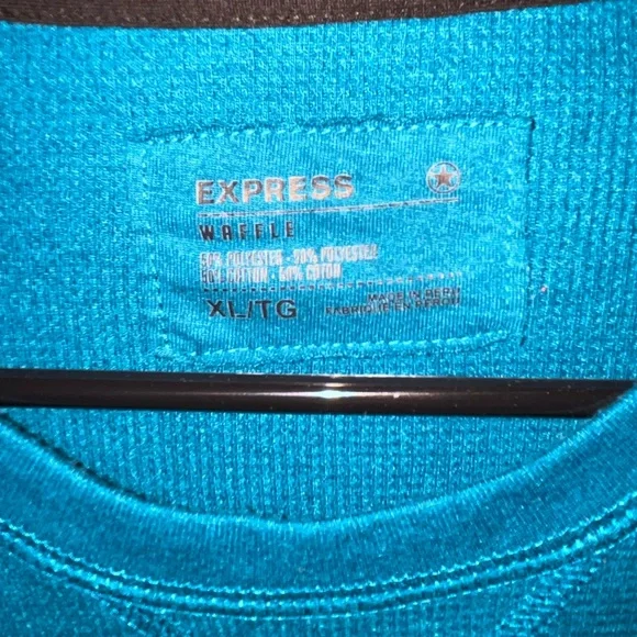 Express waffle knit shirt Size XL - Picture 3 of 3